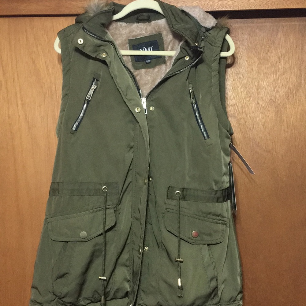 Olive vest